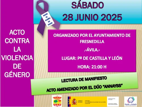 Acto contra la violencia de género