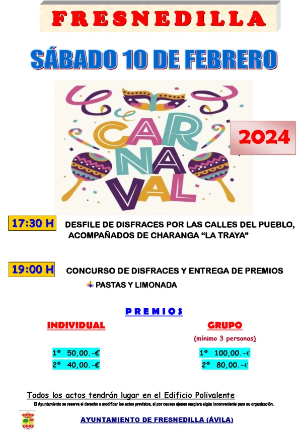 Carnaval 2024 Fresnedilla